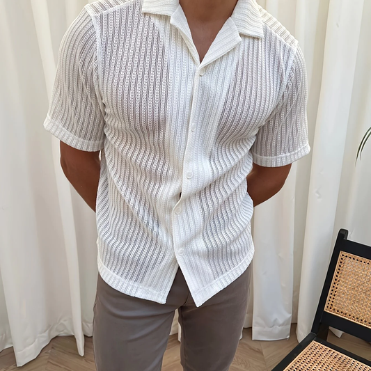 Majestic Mesh Elegance Shirt