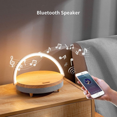 LED Lamp, Bluetooth Speaker & Wireless Charger