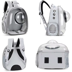 Transparent Pet Travel Backpack