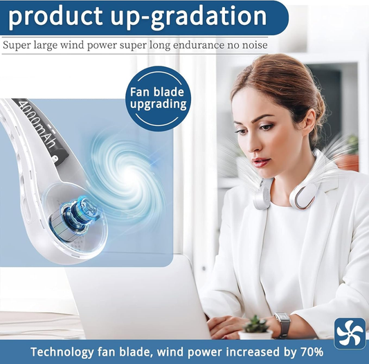 Portable Bladeless Neck Fan