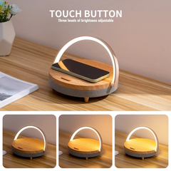 LED Lamp, Bluetooth Speaker & Wireless Charger