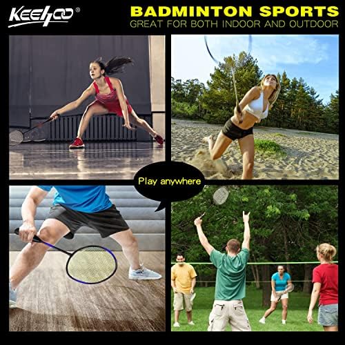 Family Badminton Set - 2-4 Player Racquets