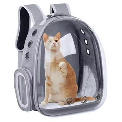 Transparent Pet Travel Backpack