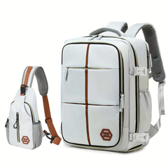 Multifunctional Travel Backpack with Shoe Compartment