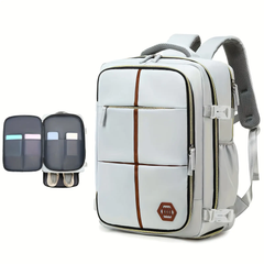 Multifunctional Travel Backpack with Shoe Compartment