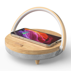 LED Lamp, Bluetooth Speaker & Wireless Charger